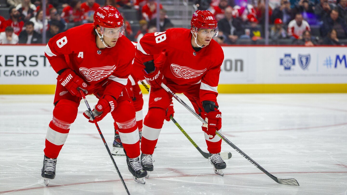 Red Wings announce status  of Patrick Kane, Ben Chiarot