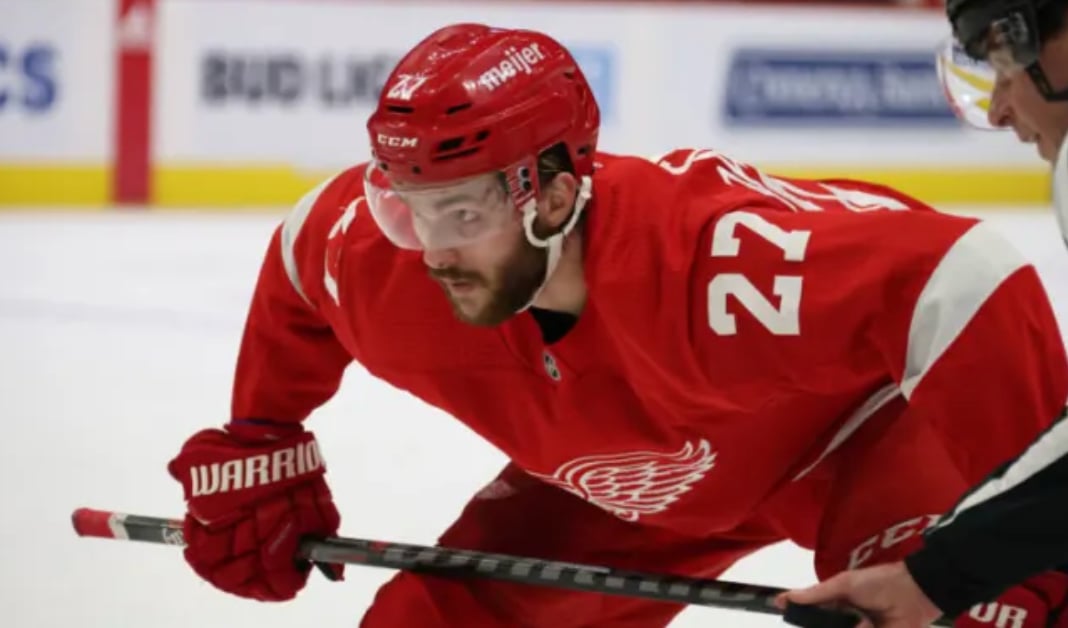 Red Wings have reportedly decided Michael Rasmussen's future 