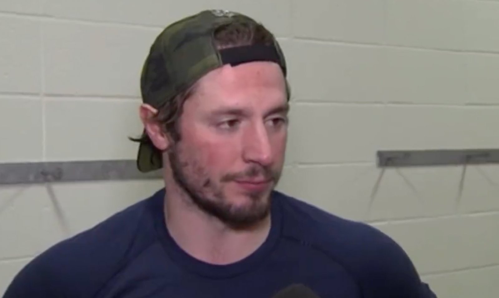 JT Miller downplays heated exchange with his own goalie Collin Delia