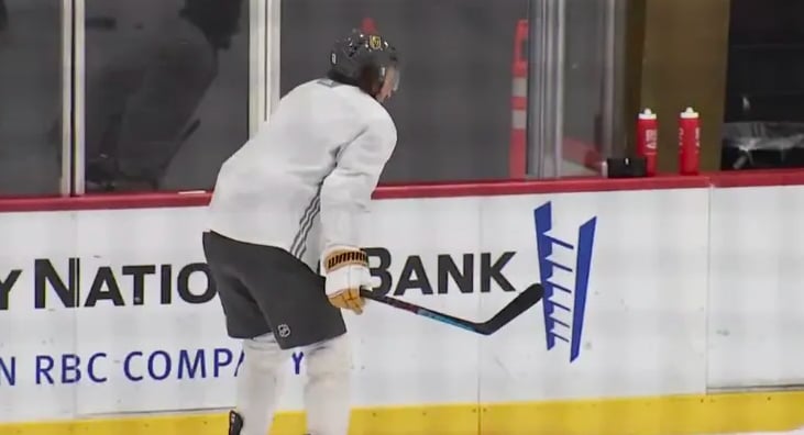 Latest video of Mark Stone worries fans ahead of Game 1