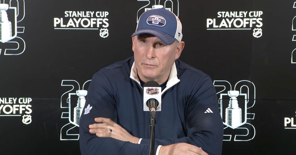 Leafs make a lineup change, get some veteran help for Game 3