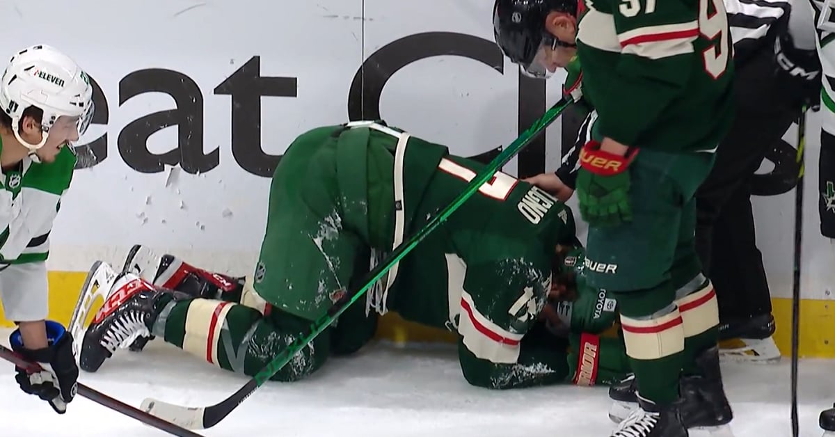 Wild victims of a brutal call by NHL officials in Game 4.