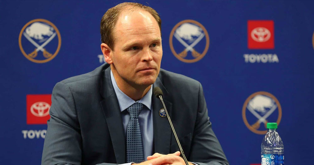 Sabres GM Kevyn Adams makes his first big move of the offseason