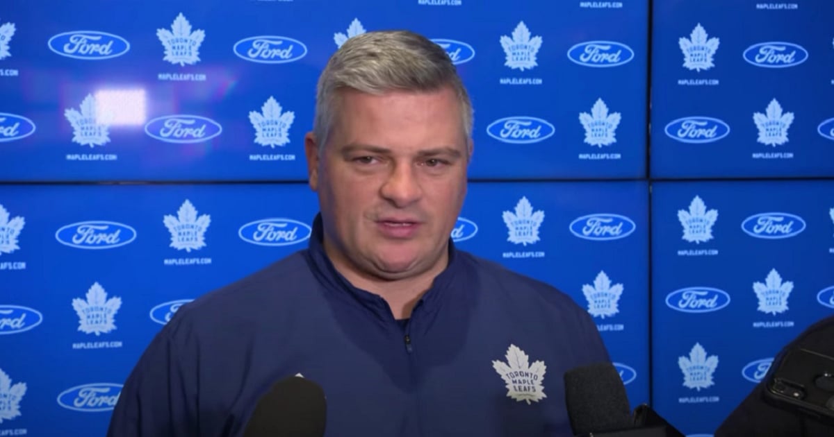 Sheldon Keefe calls fans in Toronto a “major distraction.”
