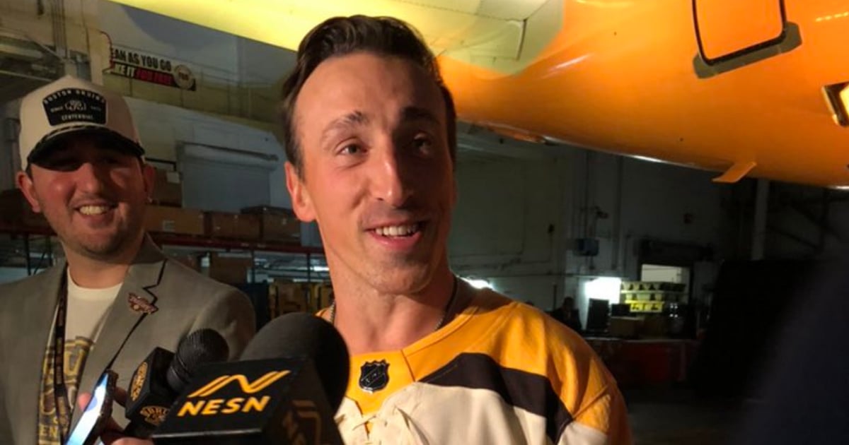 Brad Marchand gets real about the best player in the NHL.