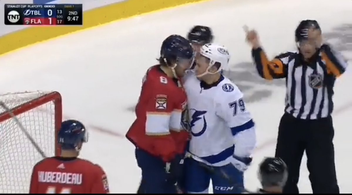 NHL delivers verdict on Ben Chiarot’s head butting Ross Colton in Game 1 of Florida Battle