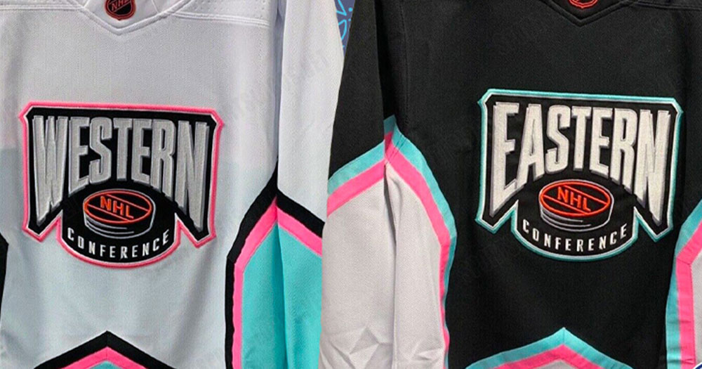 NHL goes full 90s retro with throwback jerseys for All-Star Game