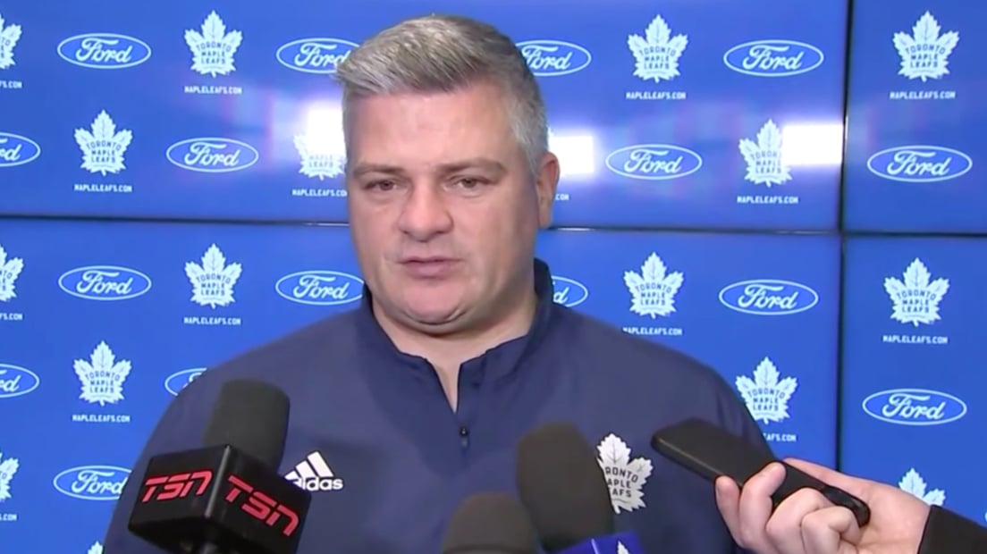 Sheldon Keefe publicly calls out Tyler Bertuzzi 