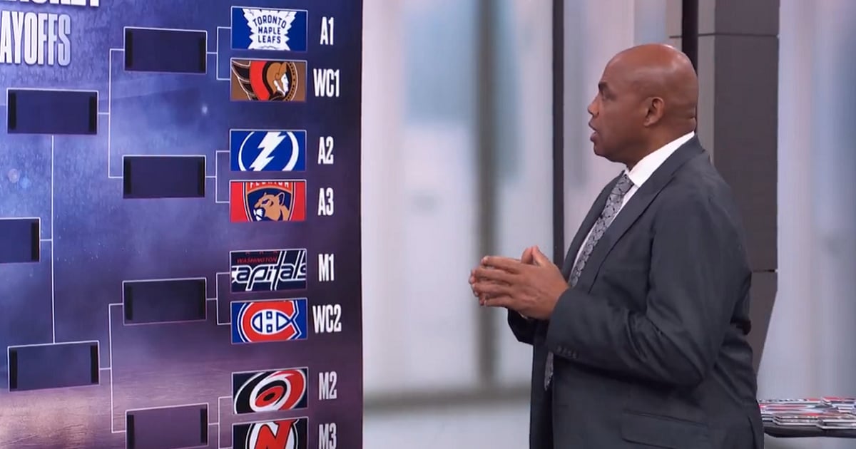NBA legend Charles Barkley makes his bold playoff predictions.