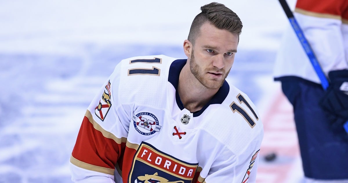 Keith Yandle shares Jonathan Huberdeau's uncensored reaction to being traded.