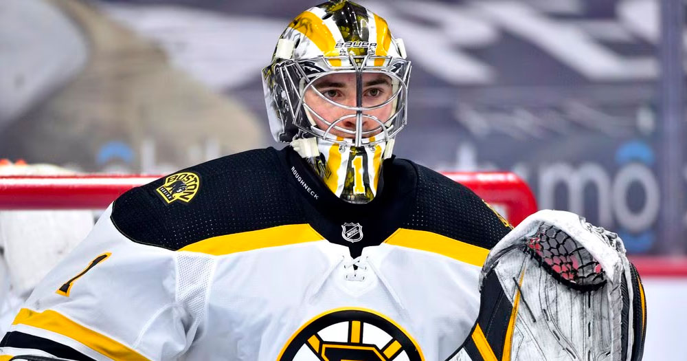 Jeremy Swayman speaks out following salary arbitration hearings