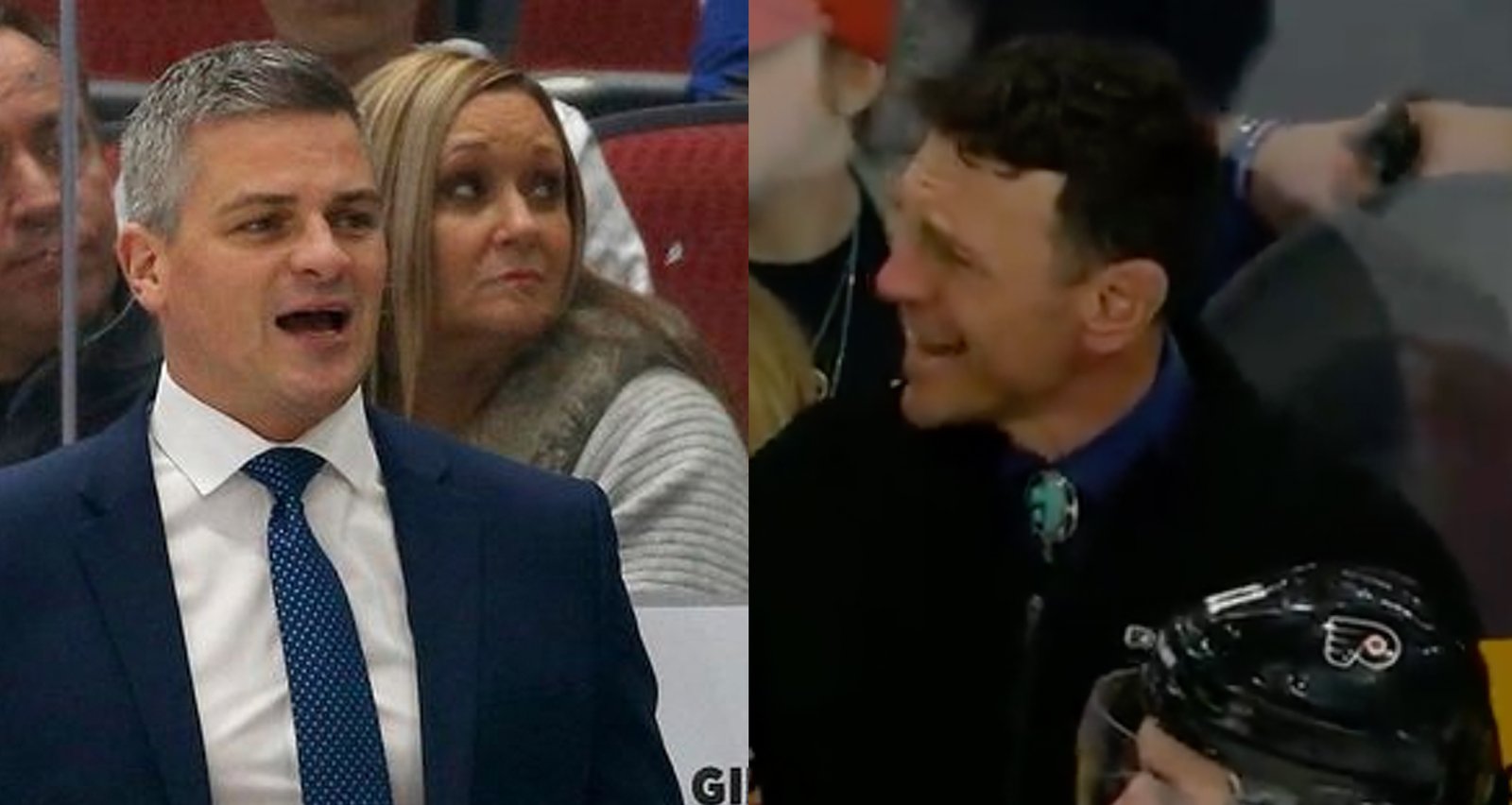 Sheldon Keefe fires back at Flyers’ bench for late game beef!