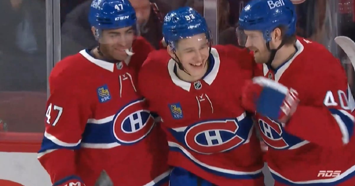 Ivan Demidov scores in his first NHL game!