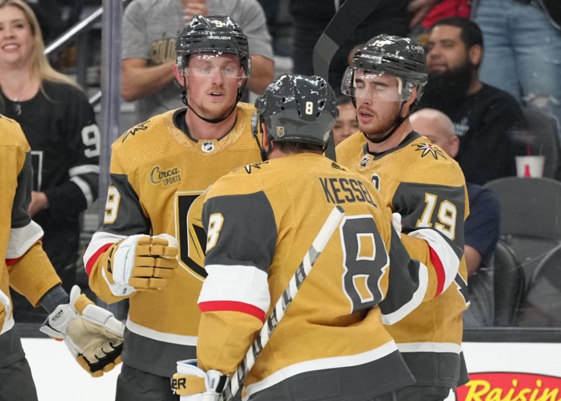 Jack Eichel offers best Phil Kessel impression during live interview!