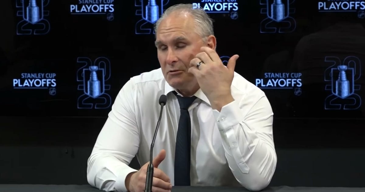 Craig Berube addresses his team choking in the playoffs.