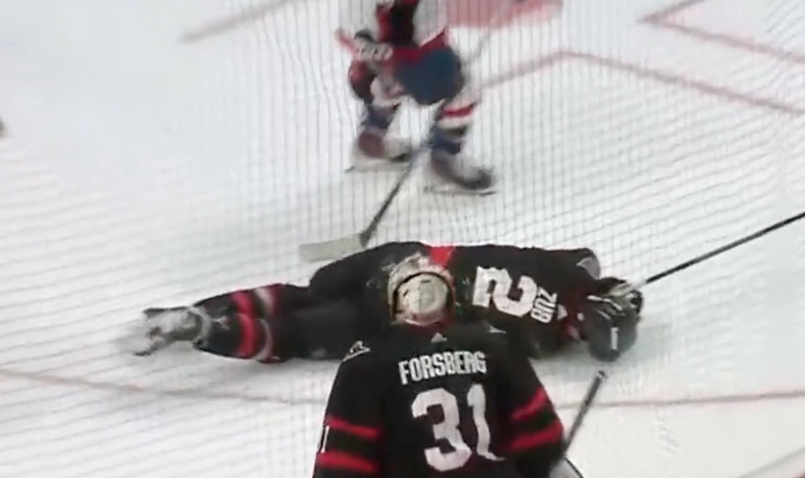 Artem Zub’s ear shattered by Alex Ovechkin’s shot