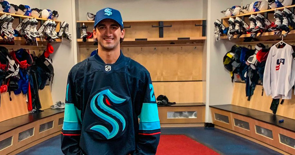 Rookie Matty Beniers gets a huge boost for NHL debut