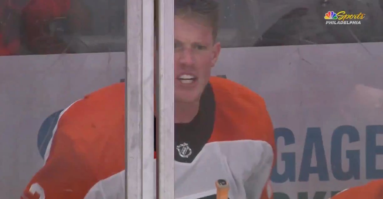 Philadelphia's Nick Seeler absolutely loses his mind vs. Red Wings 