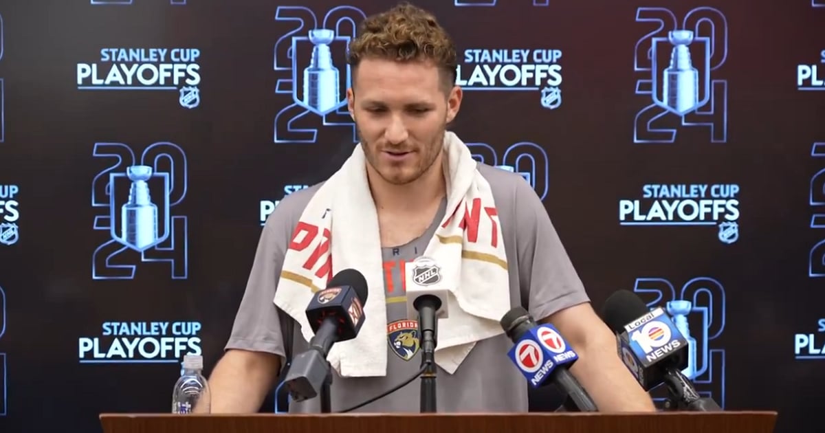 Matthew Tkachuk destroys the Maple Leafs after Game 7 loss.