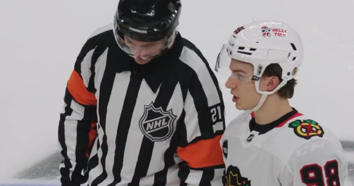 Connor Bedard caught on hot mic talking about Sidney Crosby.