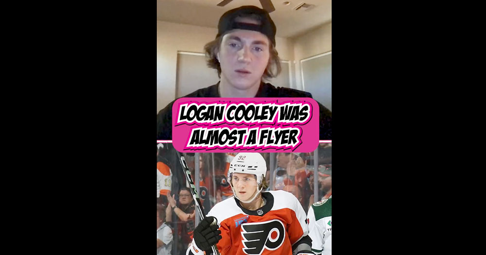 Report: Flyers nearly landed top prospect Logan Cooley