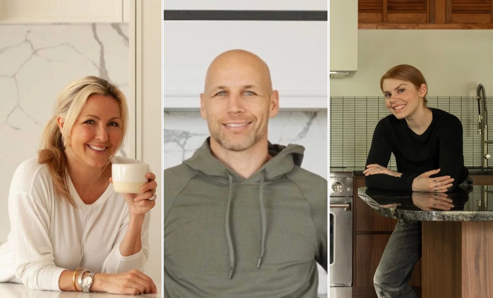 Trois superbes cuisines de personnalités québécoises, réalisées par Ateliers Jacob
