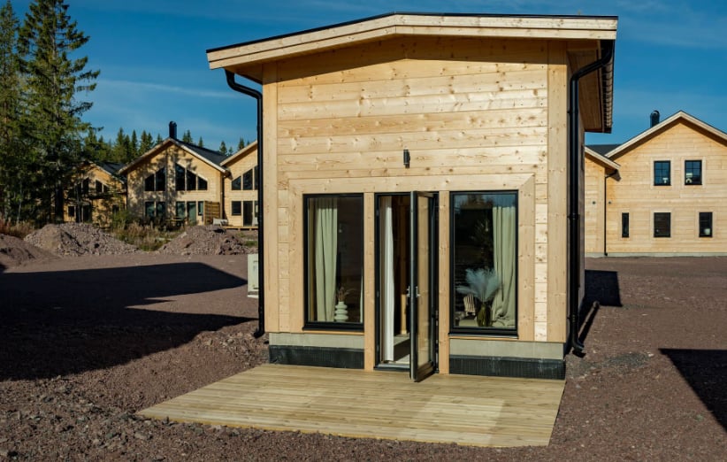 Cette minimaison est l'endroit parfait où passer tout l'hiver!