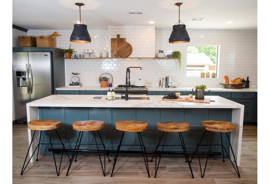 Magnifiques transformations de cuisines réalisées par Joanna Gaines