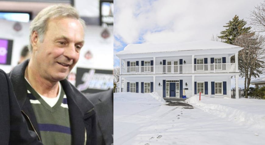 La maison de Guy Lafleur est de retour sur le marché à vendre, mais à prix réduit