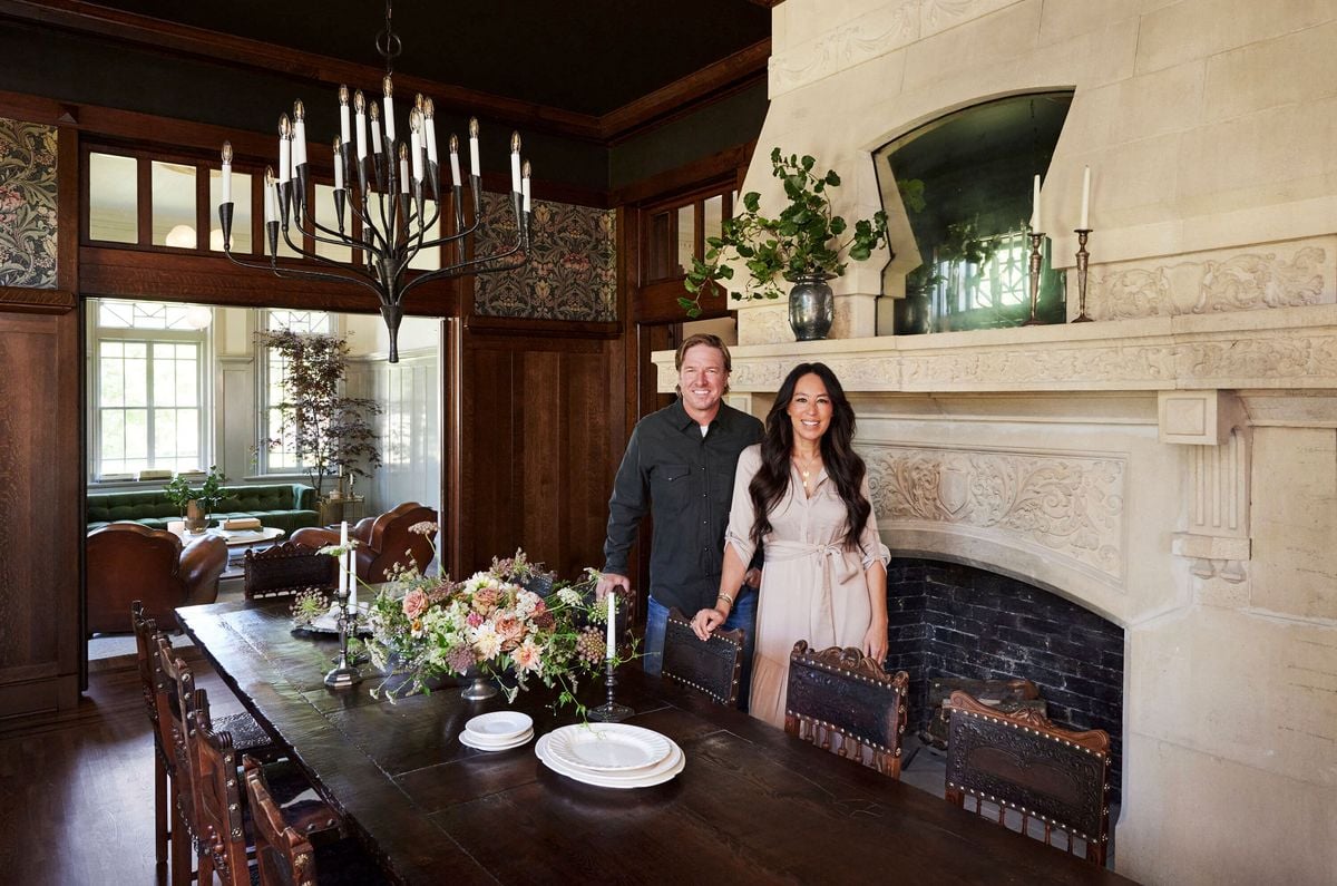 Chip et Joanna Gaines ont rénové ce superbe château et le résultat est stupéfiant