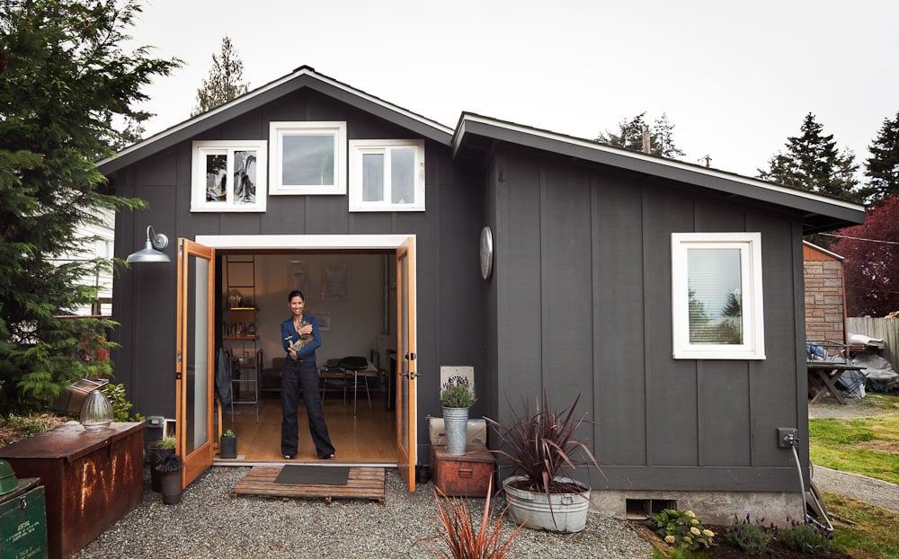 Étonnante transformation d’un garage en une superbe mini-maison