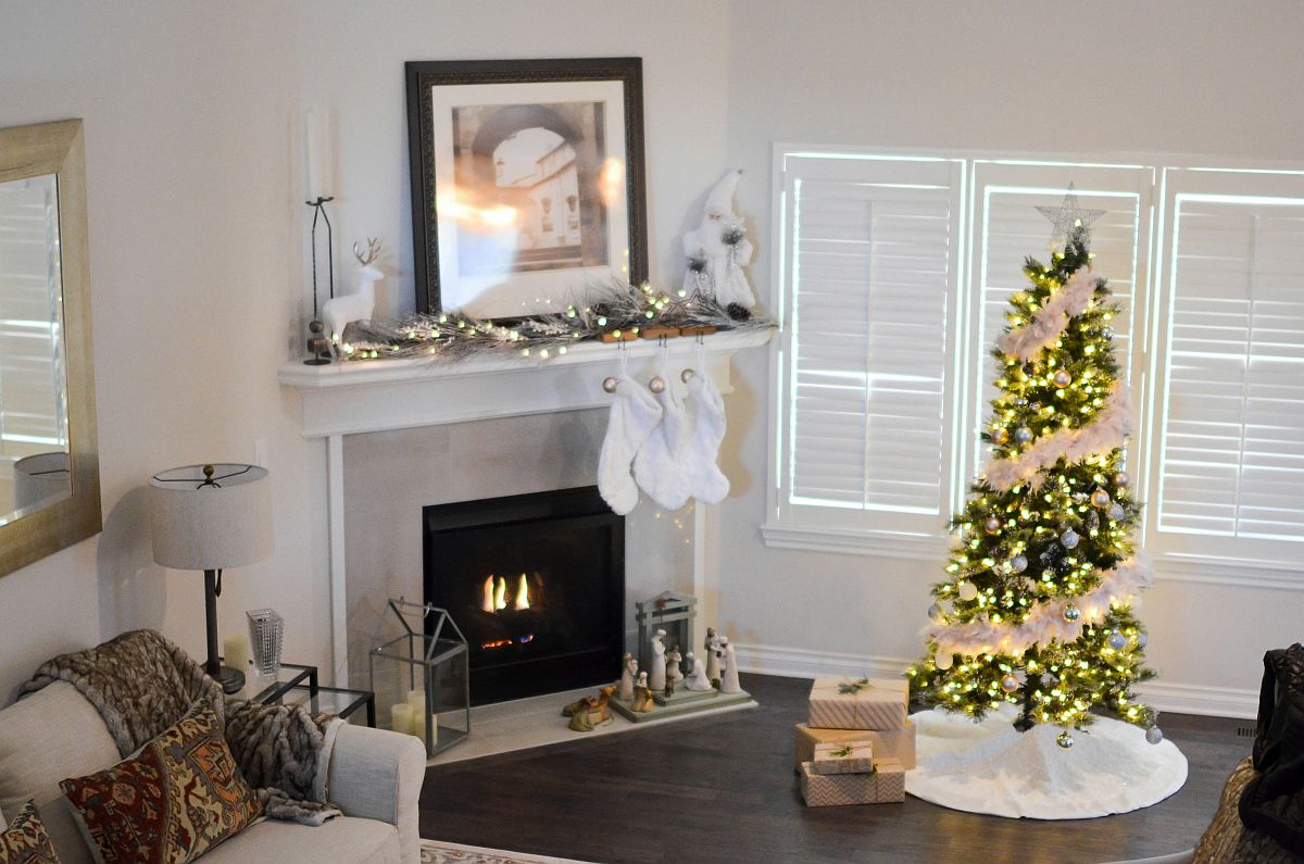 Des suggestions brillantes de déco de foyer pour le temps des fêtes