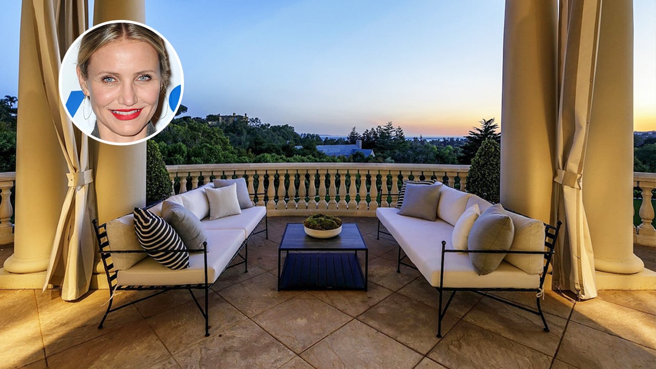 Découvrez l'intérieur du somptueux du manoir de l'actrice Cameron Diaz et de son conjoint