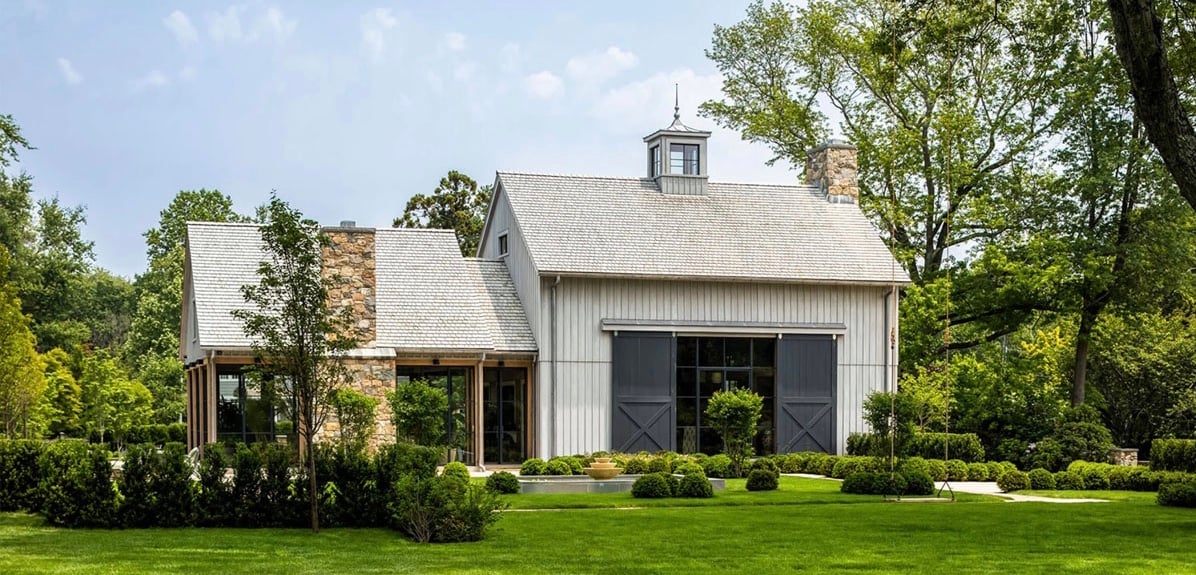 Impressionnante transformation d’une grange en maison au design unique