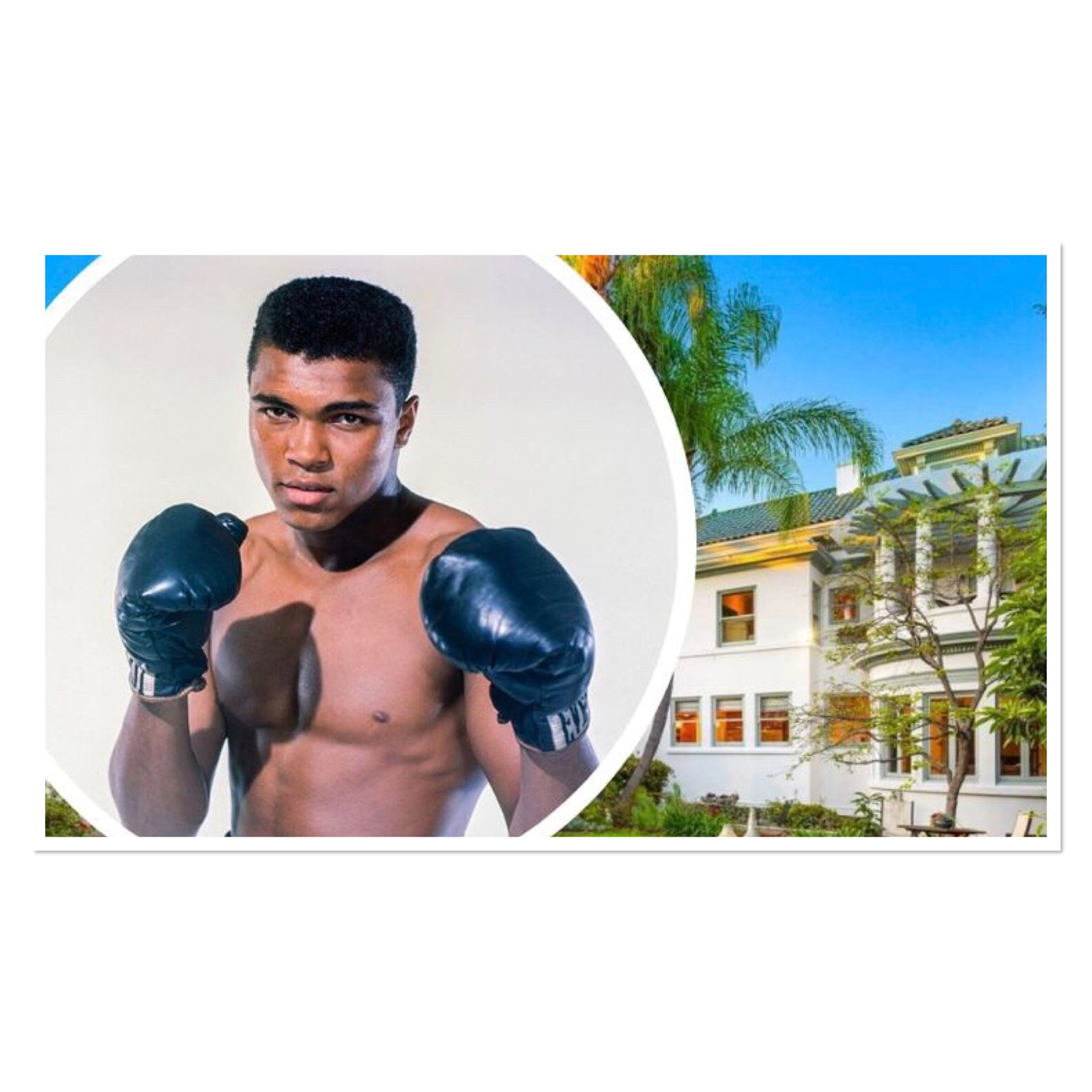La demeure Renaissance italienne de Muhammad Ali de Los Angeles est mise aux enchères