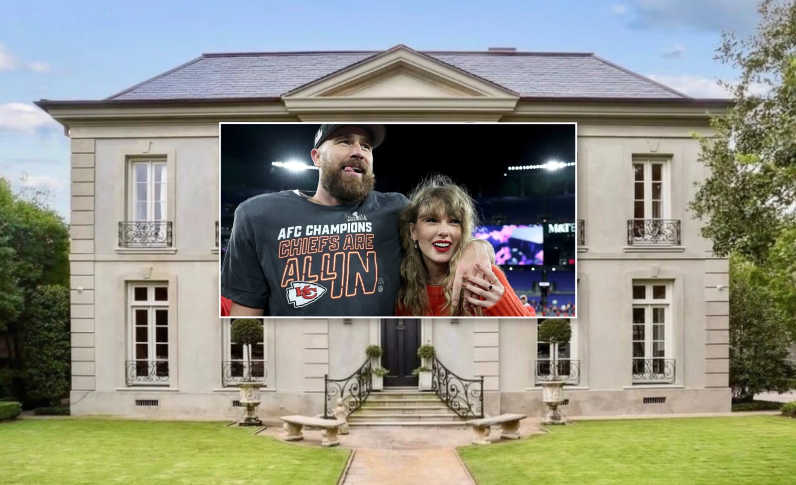 Jetez un coup d’œil au manoir extravagant où Taylor Swift et Travis Kelce ont séjourné pendant le week-end du Super Bowl