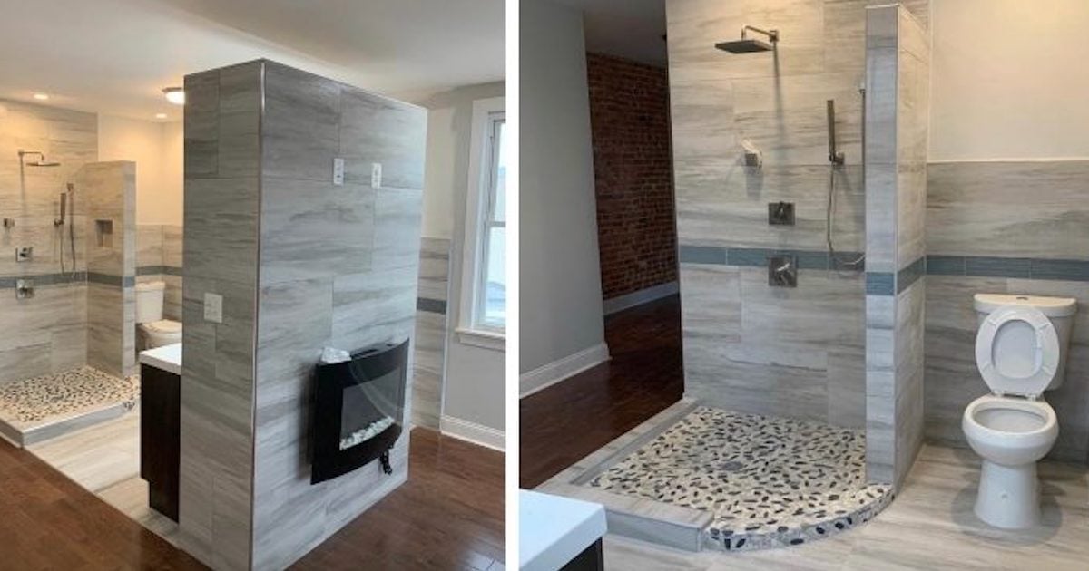 Un concept qui laisse des gens perplexes: la salle de bain à aire ouverte
