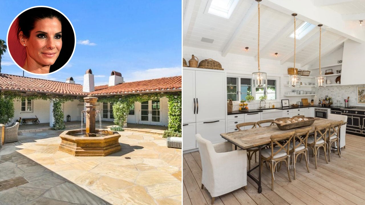 Découvrez le magnifique ranch de Sandra Bullock