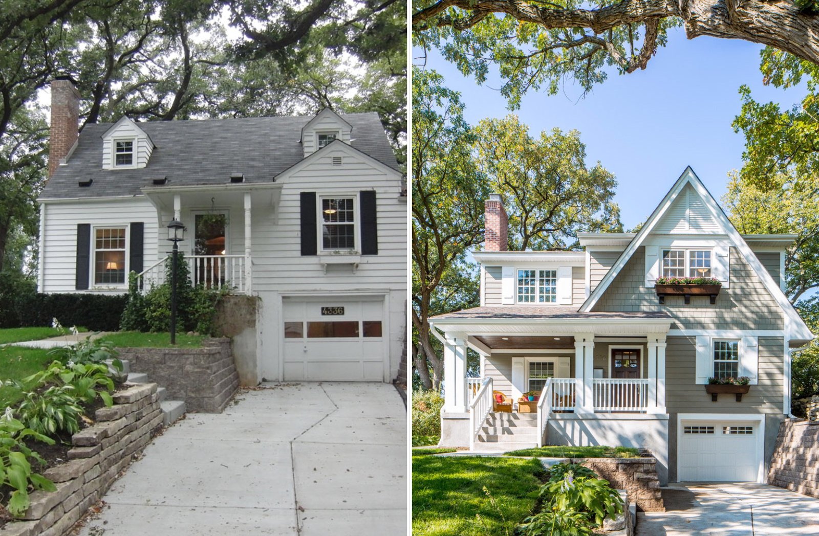 Avant - après : la superbe transformation d’un cottage
