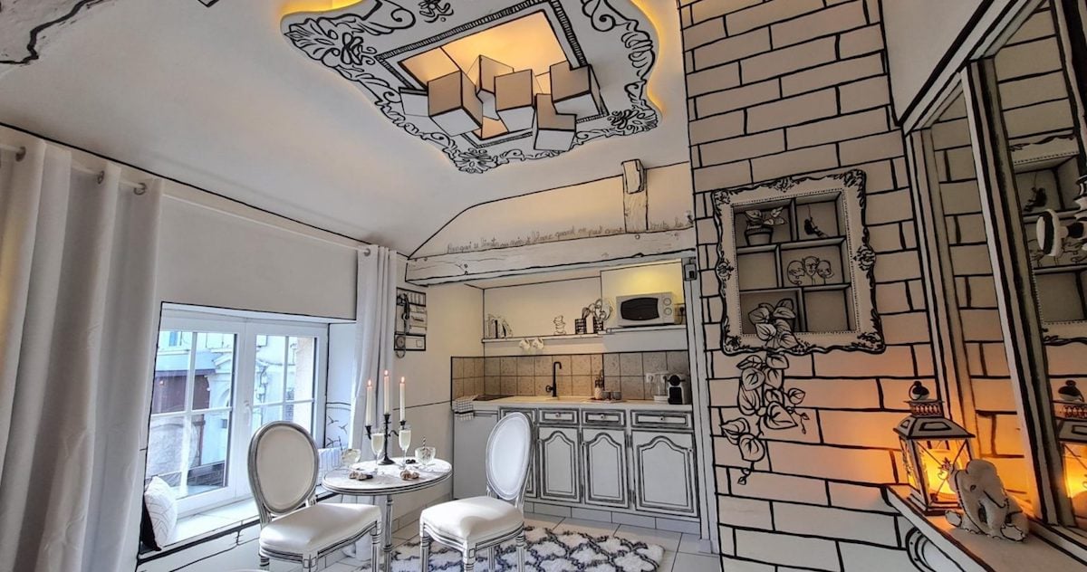 Ce Airbnb donne l'impression de séjourner dans une BD