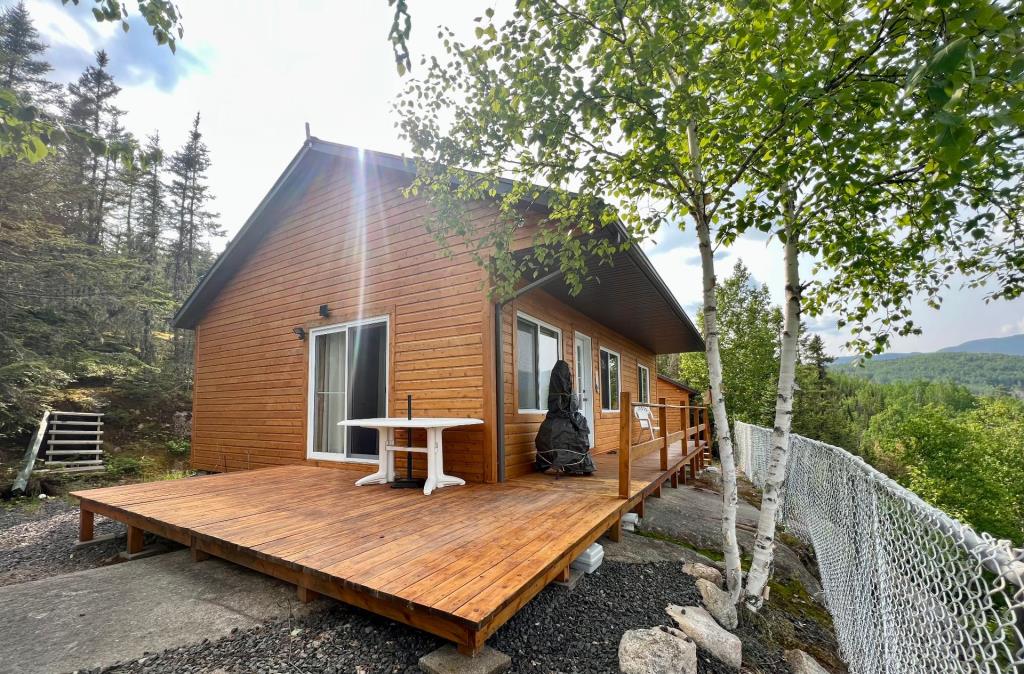 Profitez de la nature à l'état pur dans ce superbe chalet meublé se vendant 250 000$