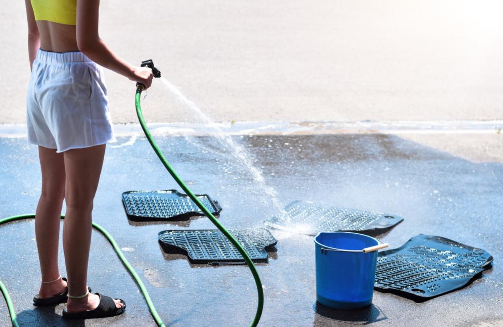 Il sera maintenant interdit de laver son entrées de garage avec de l'eau potable dans cette ville du Québec