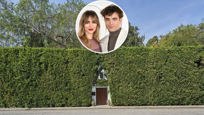 Découvrez la nouvelle demeure de Robert Pattinson et Suki Waterhouse 