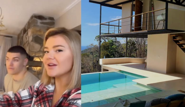 Clodelle et Alex Yelle sont ensemble au Costa Rica et leur villa est magnifique 