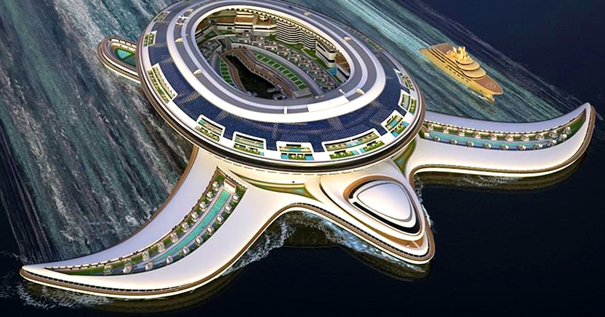 Un projet titanesque: une ville flottante pouvant accueillir jusqu'à 60 000 personnes