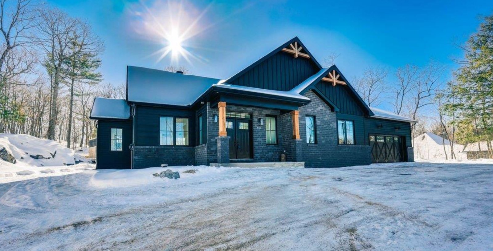 Luxueuse propriété moderne au coeur de la nature