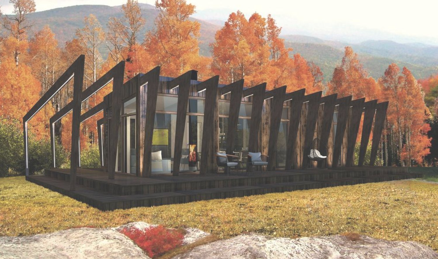Cette minimaison est vendue sur Amazon et son intérieur est plus grand que vous ne le pensez