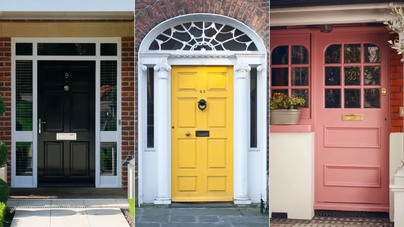 5 teintes de porte d'entrée à éviter pour garantir un extérieur chaleureux selon les spécialistes