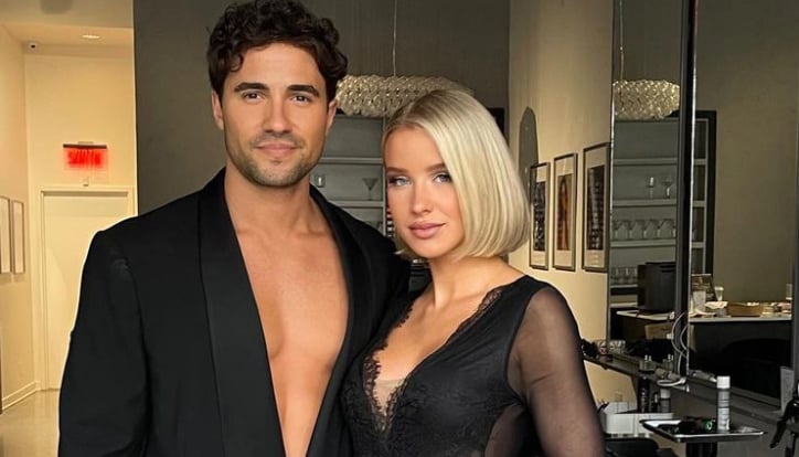 La blonde d'Olivier Dion déménage et loue son appartement