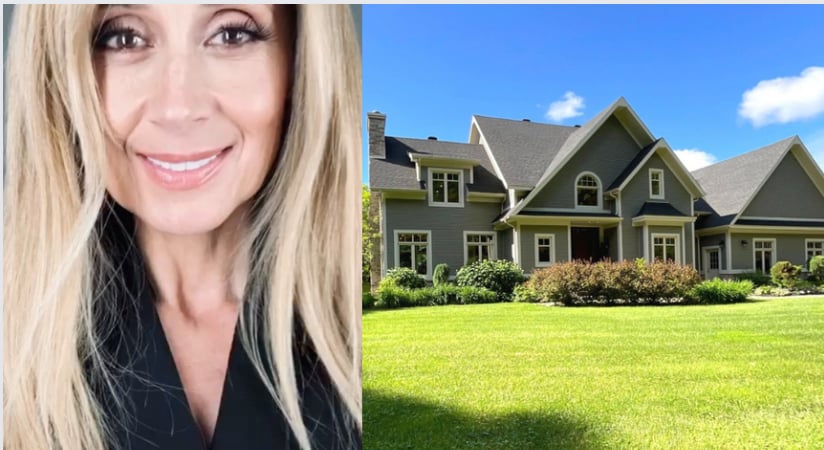 Lara Fabian vend sa luxueuse maison de Bromont avec son lac privé